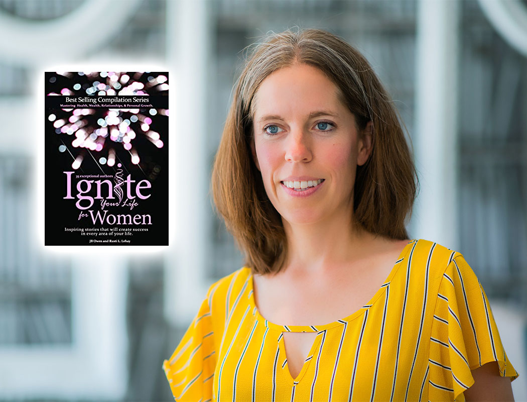 Georgia with the book Ignite Your Life for Women